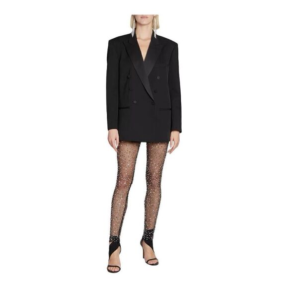 Isabel Marant Tanael Embellished Sheer Leggings Size 1 (Small) with defect - Picture 1 of 13